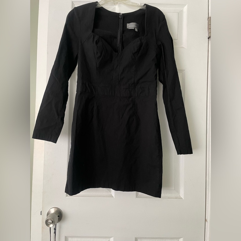 Anthropologie Black Sweetheart Sheath Dress for Cocktail - Picture 4 of 7